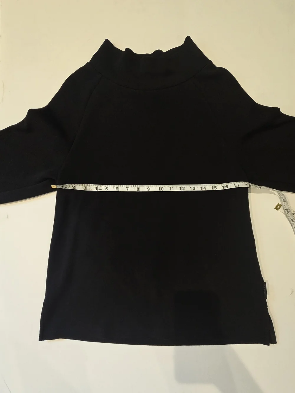Varley Arcola Black Double Soft Sweatshirt with Cinch Waist Size Extra Small - Picture 7 of 10